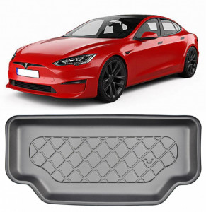 Tesla Model S Coupe din 04.2016 - Prezent, Tavita Pentru Portbagaj Lux Premium Dedicata, Facelift *1 accesorii pentru autoturismul tau - masina v186586