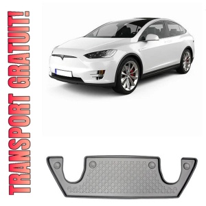 Tesla Model X, Suv, Din 10.2016 - Prezent, 6 Locuri, Rand 3 , Set Covorase Auto Tip Tavita Premium 3D, din cauciuc