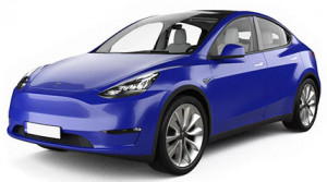 Tesla Model Y fabricat din 2021 - Prezent, Sedan, set covorase auto dedicate, din cauciuc 100% Premium accesorii pentru autoturismul tau - masina v151491
