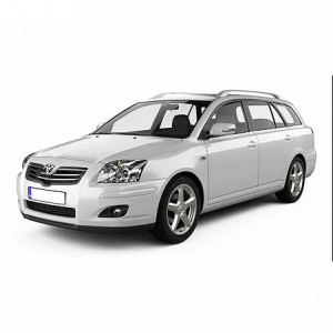 Toyota Avensis II Din 03.2003 - 12.2008, Combi , Set Covorase Auto Tip Tavita Premium 3D, din cauciuc accesorii pentru autoturismul tau - masina v167903