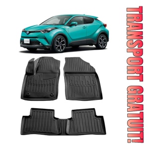 Toyota C-Hr (2016 - prezent) Set covorase auto cauciuc G.Modern Line 3D