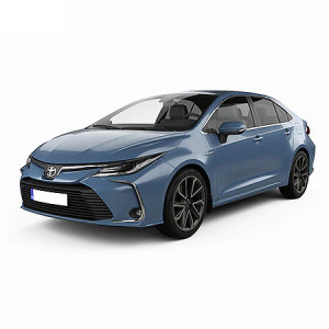 Toyota Corolla Hybrid Din 2019 - Prezent, Sedan , Set Covorase Auto Tip Tavita Premium 3D, din cauciuc accesorii pentru autoturismul tau - masina v161557