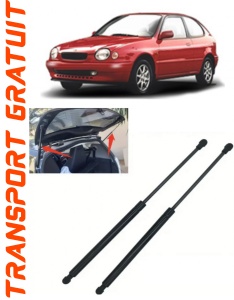 Toyota Corolla Set 2 amortizoare pentru portbagaj / haion Krosno compatibil cu Toyota Corolla Hatchback fabricat intre 1997-2001 accesorii pentru autoturismul tau - masina v87629