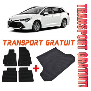 Toyota Corolla XII E210 din 03.2019 - Prezent Combi *1 , Set Covorase + tavita portbagaj auto