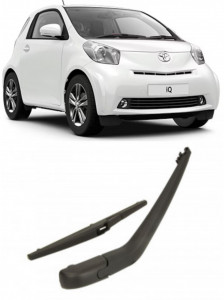 Toyota IQ Brat stergator pentru luneta spate cu lamela 280 mm, compatibil cu Toyota IQ Hatchback fabricat intre 2009-2015, calitate extra accesorii pentru autoturismul tau - masina v91782
