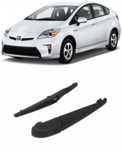 Toyota Prius Plus Brat stergator pentru luneta spate cu lamela 250 mm, compatibil cu Toyota Prius Plus Hatchback fabricat intre 2011, calitate extra accesorii pentru autoturismul tau - masina v91917