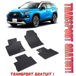 Toyota Rav4 V, Suv, fabricat din 01.2019 - Prezent, set covorase auto dedicate, din cauciuc 100% Premium - Transport Gratuit