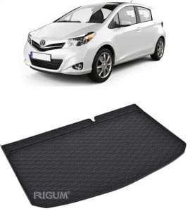Toyota Yaris III din 09.2011 - 08.2020 Hatchback Portbagaj Superior *3, Tavita Pentru Portbagaj Lux Premium Dedicata, accesorii pentru autoturismul tau - masina v175679