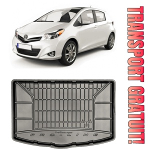 Toyota Yaris III Hatchback din 09.2011 - 08.2020, Tavita Pentru Portbagaj Lux Premium Dedicata, Portbagaj Superior *1