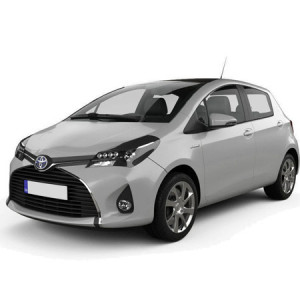 Toyota Yaris III Hybrid, Hatchback, Din 2015 - 08.2020 , Set Covorase Auto Tip Tavita Premium 3D, din cauciuc accesorii pentru autoturismul tau - masina v170979