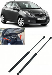 Toyota Yaris Set 2 amortizoare pentru portbagaj / haion Krosno compatibil cu Toyota Yaris Hatchback fabricat intre 2005-2014 accesorii pentru autoturismul tau - masina v90615
