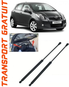 Toyota Yaris Set 2 amortizoare pentru portbagaj / haion Krosno compatibil cu Toyota Yaris Hatchback fabricat intre 2005-2014 accesorii pentru autoturismul tau - masina v90614