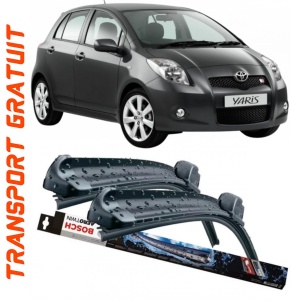 Toyota Yaris Set 2 stergatoare parbriz Bosch Bosch Aerotwin compatibile cu Toyota Yaris 2006-2013 (60 cm / 34 cm) accesorii pentru autoturismul tau - masina v132323
