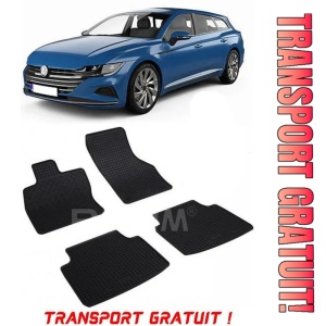 Volkswagen Arteon, Combi, fabricat din 06.2017 - Prezent, set covorase auto dedicate, din cauciuc 100% Premium - Transport Gratuit