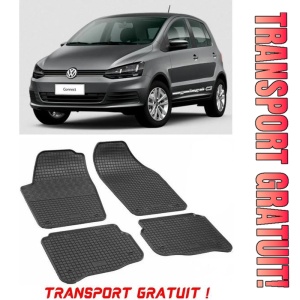 Volkswagen Fox, Hatchback, fabricat din 2004 - 12.2011, set covorase auto dedicate, din cauciuc 100% Premium - Transport Gratuit