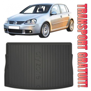 Volkswagen Golf 5 Comfortline din 10.2003 - 2008 Hatchback Roata Rezerva Normala *1, Tavita Pentru Portbagaj Lux Premium Dedicata,