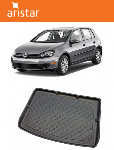 Volkswagen Golf 6 5K Plus Hatchback din 04.2009 - 2014, Tavita Pentru Portbagaj Lux Premium Dedicata, Bancheta Spre Spate *1 accesorii pentru autoturismul tau - masina v193145