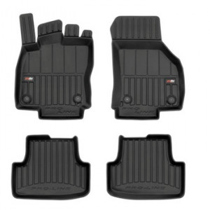 Volkswagen Golf 8 Din 12.2019 - Prezent, Hatchback , Set Covorase Auto Tip Tavita Premium 3D, din cauciuc accesorii pentru autoturismul tau - masina v162818