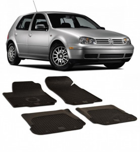 Volkswagen Golf IV (1997-2002) Set 4 covorase auto cauciuc Urban Line pentru accesorii pentru autoturismul tau - masina v243620