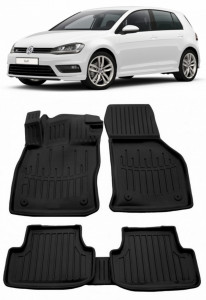 Volkswagen Golf VIII (2020-) Set covorase auto cauciuc G.Modern Line 3D accesorii pentru autoturismul tau - masina v239875