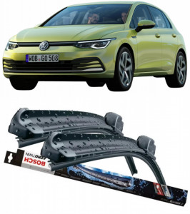 Volkswagen Golf VIII Set 2 stergatoare parbriz Bosch Aerotwin 600/475mm compatibile cu Volkswagen GOLF VIII (CD1) (2019) (65 cm / 45 cm) accesorii pentru autoturismul tau - masina v117952