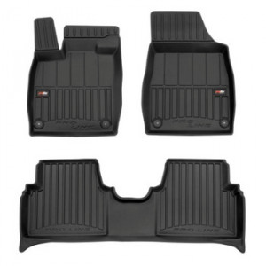 Volkswagen Id.3 Din 11.2019 - Prezent, Hatchback , Set Covorase Auto Tip Tavita Premium 3D, din cauciuc accesorii pentru autoturismul tau - masina v162546