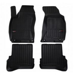 Volkswagen Passat B5, Sedan, Din 10.1996 - 2005 , Set Covorase Auto Tip Tavita Premium 3D, din cauciuc accesorii pentru autoturismul tau - masina v172403
