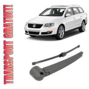 Volkswagen Passat B6 Brat stergator pentru luneta spate cu lamela 285 mm, compatibil cu Volkswagen Passat B6 Combi fabricat intre 2005-2011, calitate extra