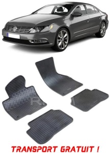 Volkswagen Passat Cc, Coupe, fabricat din 06.2008 - 11.2016, set covorase auto dedicate, din cauciuc 100% Premium - Transport Gratuit accesorii pentru autoturismul tau - masina v37334