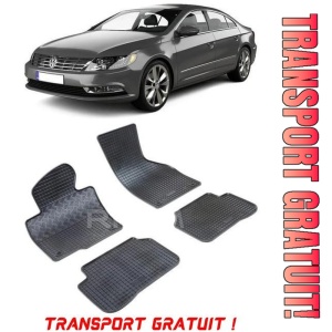 Volkswagen Passat Cc, Coupe, fabricat din 06.2008 - 11.2016, set covorase auto dedicate, din cauciuc 100% Premium - Transport Gratuit - Img 1