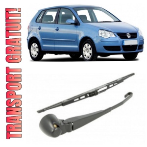Volkswagen Polo Brat stergator pentru luneta spate cu lamela 330 mm, compatibil cu Volkswagen Polo Hatchback fabricat intre 2001-2009, calitate extra