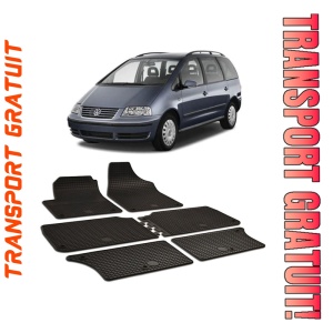 Volkswagen Sharan (1996 -2009) Set 6 covorase auto cauciuc Urban Line