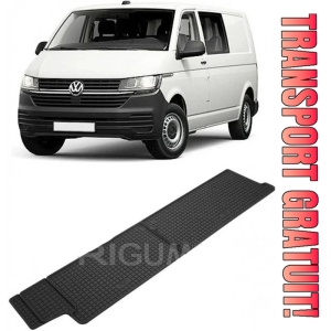 Volkswagen T5 Caravelle, Van, fabricat din 2003 - 05.2015, Rand 2, set covorase auto dedicate, din cauciuc 100% Premium