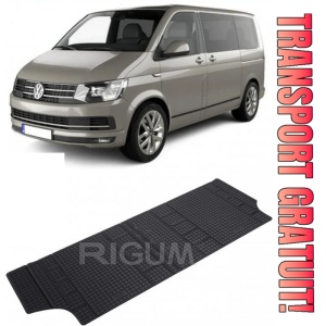 Volkswagen T6 MultIVan, Van, fabricat din 06.2015 - Prezent, Rand 3, set covorase auto dedicate, din cauciuc 100% Premium