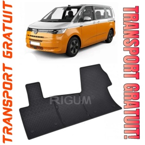 Volkswagen T7 MultIVan fabricat din 2022 - Prezent, Van, set covorase auto dedicate, din cauciuc 100% Premium