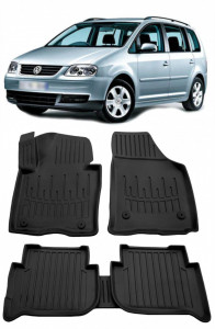 Volkswagen Touran I (2003-2015) Set covorase auto cauciuc G.Modern Line 3D accesorii pentru autoturismul tau - masina v243809