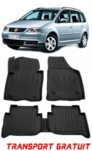 Volkswagen Touran I (2003-2015) Set covorase auto cauciuc G.Modern Line 3D transport gratuit accesorii pentru autoturismul tau - masina v49672