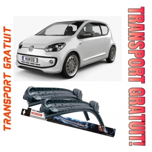 Volkswagen Up! Set 2 stergatoare parbriz Bosch Aerotwin 600/475mm compatibile cu Volkswagen UP! (121, 122, BL1, BL2, BL3, 123) (2011-2020) (60 cm / 40 cm)