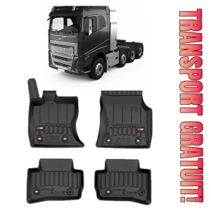 Volvo Fh Din 2013 - Prezent, Cargo , Set Covorase Auto Tip Tavita Premium 3D, din cauciuc