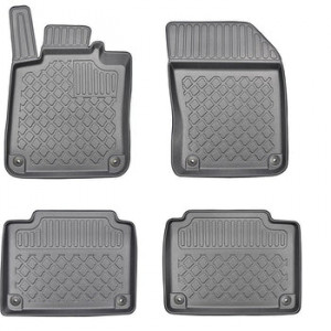 Volvo S90 Hybrid, Sedan, Din 2020 - Prezent , Set Covorase Auto Tip Tavita Premium 3D, din cauciuc accesorii pentru autoturismul tau - masina v171819
