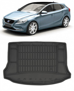Volvo V40 II Hatchback din 07.2012 - Prezent, Tavita Pentru Portbagaj Lux Premium Dedicata, Portbagaj Inferior *1 accesorii pentru autoturismul tau - masina v200627