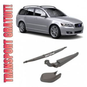Volvo V50 Brat stergator pentru luneta spate cu lamela 355 mm, compatibil cu Volvo V50 Hatchback fabricat intre 2004-2012, calitate extra