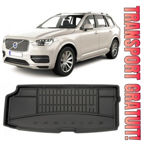 Volvo Xc90 II Suv din 05.2015 - Prezent, Tavita Pentru Portbagaj Lux Premium Dedicata, Rand 3 Ridicat *1