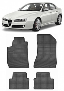 Alfa Romeo 159, Sedan, Din 09.2005 - 2011 , Set Covorase Auto Premium accesorii pentru autoturismul tau - masina v155565