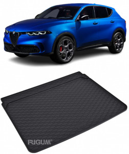 Alfa Romeo Tonale Tavita pentru portbagaj din cauciuc, compatibila Alfa Romeo Tonale PHEV Q4 fabricatie 11.2022 - prezent, caroserie suv, portbagaj superior accesorii pentru autoturismul tau - masina v111947