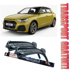 Audi A1 Sportback Set 2 stergatoare parbriz Bosch Aerotwin 600/475mm compatibile cu Audi A1 Sportback (8XA, 8XF) (2011-2018) (60 cm / 40 cm)