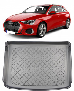 Audi A3 8Y Hatchback din 03.2020 - Prezent, Tavita Pentru Portbagaj Lux Premium Dedicata, Portbagaj Superior *1 accesorii pentru autoturismul tau - masina v190901