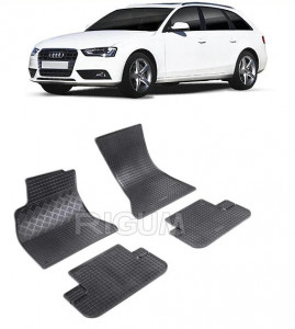 Audi A4 B8, Combi, fabricat din 04.2008 - 10.2015, set covorase auto dedicate, din cauciuc 100% Premium accesorii pentru autoturismul tau - masina v156687