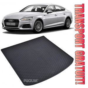 Audi A5 Tavita pentru portbagaj din cauciuc, compatibila Audi A5 I fabricatie 2009 - 09.2016, caroserie sportback