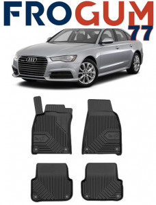 Audi A6 C6 Din 03.2006 - 2011, Combi , Set Covorase Auto Tip Tavita Premium 3D, din cauciuc accesorii pentru autoturismul tau - masina v168476